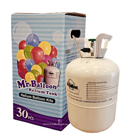 30顆家用氦氣桶 - MR.Balloon 氣球先生官網
