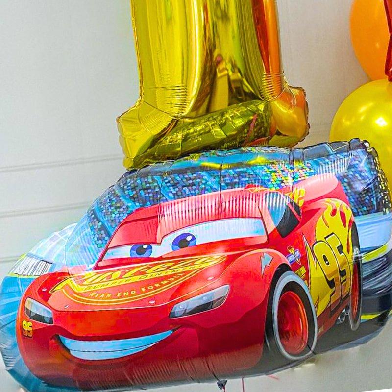 CARS生日空飄套組 - MR.Balloon 氣球先生官網