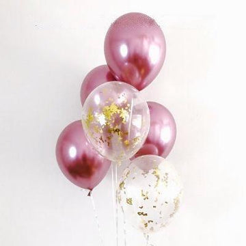 CHROME紫金空飄球串 - MR.Balloon 氣球先生派對商城